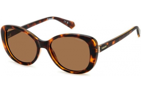 Lunettes de soleil - Polaroid - PLD 4154/S/X - 086 (SP) HAVANA // BRONZE POLARIZED