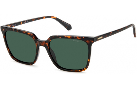 Sunglasses - Polaroid - PLD 4163/S - 086 (UC) HAVANA // GREEN POLARIZED