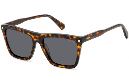 Lunettes de soleil - Polaroid - PLD 4164/S/X - 086 (M9) HAVANA // GREY POLARIZED