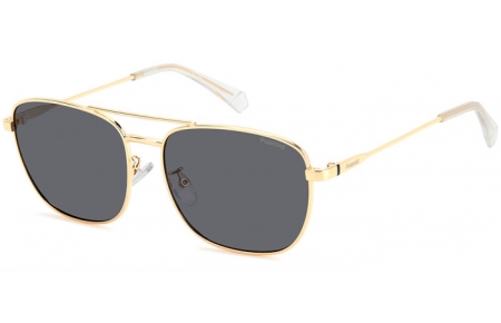Lunettes de soleil - Polaroid - PLD 4172/G/S/X - 2F7 (M9) GOLD GREY // GREY POLARIZED