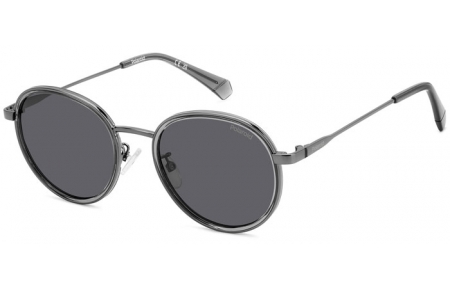 Lunettes de soleil - Polaroid - PLD 4173/G/S/X - KJ1 (M9) DARK RUTHENIUM // GREY POLARIZED