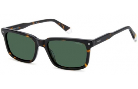 Lunettes de soleil - Polaroid - PLD 4174/S/X - 086 (UC) HAVANA // GREEN POLARIZED