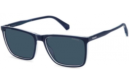 Gafas de Sol - Polaroid - PLD 4180/S - OXZ (C3) BLUE CRYSTAL // GREY POLARIZED