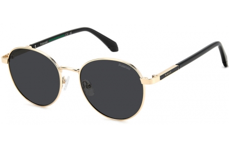 Gafas de Sol - Polaroid - PLD 4197/S/X - 2F7 (M9) ANTIQUE GOLD GREY // GREY POLARIZED