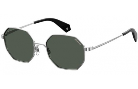 Sunglasses - Polaroid - PLD 6067/S - 79D (M9) SILVER BLACK // GREY POLARIZED