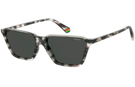Sunglasses - Polaroid - PLD 6126/S - AB8 (M9) HAVANA GREY // GREY POLARIZED
