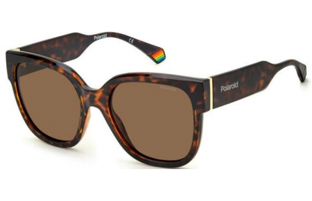 Sunglasses - Polaroid - PLD 6167/S - 086 (SP) DARK HAVANA // BRONZE POLARIZED