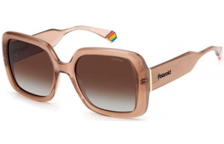 Sunglasses - Polaroid - PLD 6168/S - 10A (LA) BEIGE // BROWN GRADIENT POLARIZED