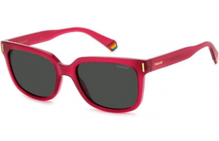 Lunettes de soleil - Polaroid - PLD 6191/S - MU1 (M9) FUCHSIA // GREY POLARIZED