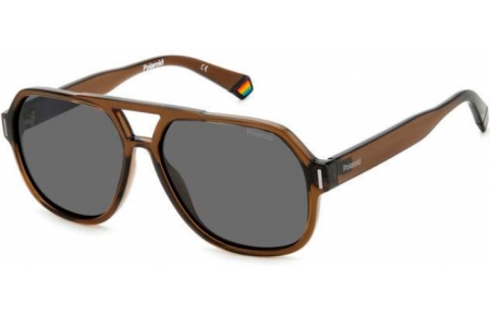 Gafas de Sol - Polaroid - PLD 6193/S - 09Q (M9) BROWN // GREY POLARIZED