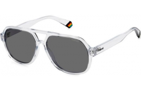 Gafas de Sol - Polaroid - PLD 6193/S - 900 (M9) CRYSTAL // GREY POLARIZED