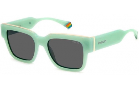 Sunglasses - Polaroid - PLD 6198/S/X - 1ED (M9) GREEN // GREY POLARIZED