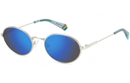 Gafas de Sol - Polaroid - PLD 6228/S/X - 010 (5X) PALLADIUM // BLUE MIRROR POLARIZED