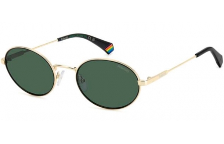 Gafas de Sol - Polaroid - PLD 6228/S/X - 2M2 (UC) BLACK GOLD // GREEN POLARIZED