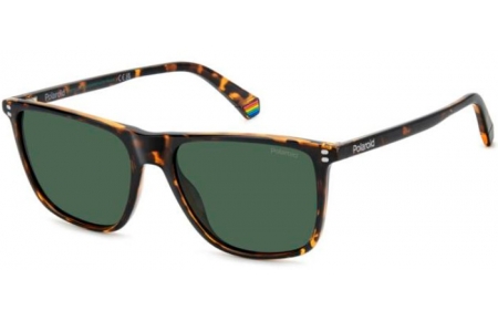 Gafas de Sol - Polaroid - PLD 6232/S - 086 (UC) DARK HAVANA // GREEN POLARIZED