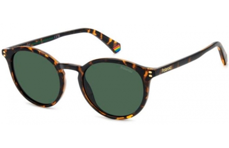 Sunglasses - Polaroid - PLD 6233/S - 086 (UC) DARK HAVANA // GREEN POLARIZED