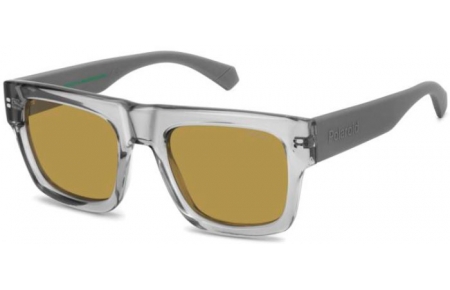 Lunettes de soleil - Polaroid - PLD 6241/S/X - YB7 (MU) SILVER // YELLOW POLARIZED