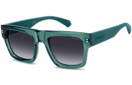 Lunettes de soleil - Polaroid - PLD 6241/S/X - ZI9 (WJ) TEAL // GREY GRADIENT POLARIZED