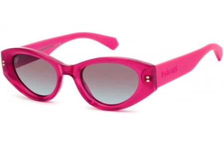 Sunglasses - Polaroid - PLD 6243/S/X - MU1 (JR) FUCHSIA // BURGUNDY GRADIENT POLARIZED