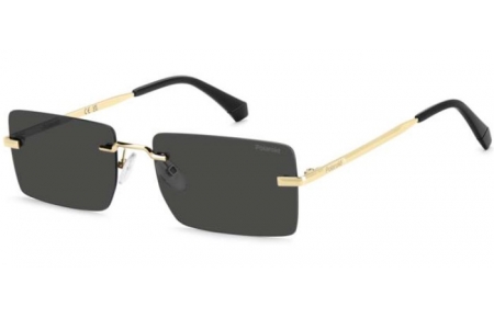 Gafas de Sol - Polaroid - PLD 6245/S - 2F7 (M9) ANTIQUE GOLD GREY // GREY POLARIZED
