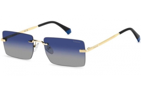 Gafas de Sol - Polaroid - PLD 6245/S - LKS (Z7) GOLD BLUE // BLUE GRADIENT POLARIZED