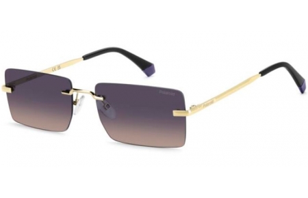 Lunettes de soleil - Polaroid - PLD 6245/S - S9E (XW) GOLD VIOLET // VIOLET GRADIENT POLARIZED