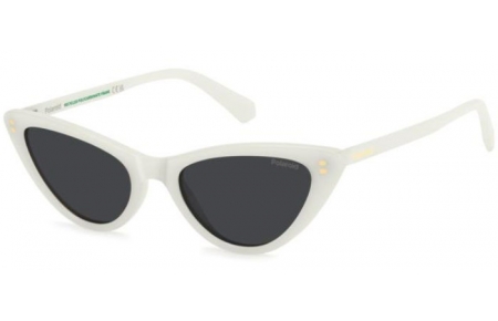 Lunettes de soleil - Polaroid - PLD 6246/S - VK6 (M9) WHITE // GREY POLARIZED