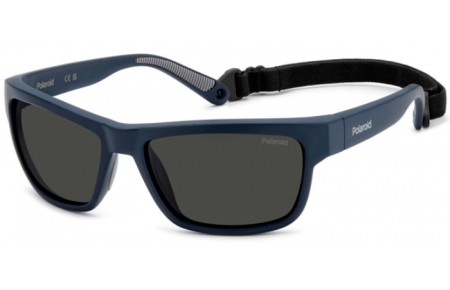 Gafas de Sol - Polaroid - PLD 7031/S - FLL (M9) MATTE BLUE // GREY POLARIZED
