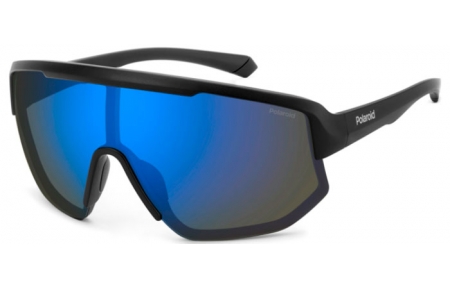 Gafas de Sol - Polaroid - PLD 7047/S - 0VK (5X) MATTE BLACK BLUE // BLUE MIRROR POLARIZED