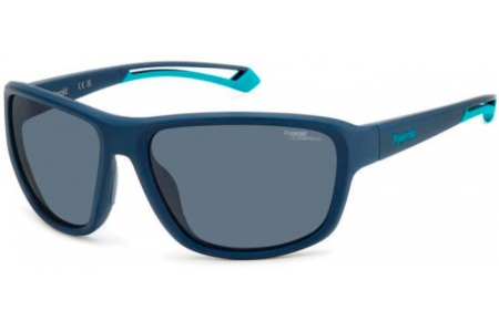 Gafas de Sol - Polaroid - PLD 7049/S - ZX9 (E3) BLUE AZURE // GREY POLARIZED HIGH CONTRAST