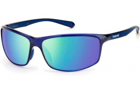 Gafas de Sol - Polaroid - PLD 7036/S - PJP (5Z) BLUE // GREY MULTILAYER GREEN POLARIZED