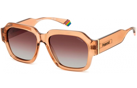 Sunglasses - Polaroid - PLD 6212/S/X - 10A (LA) BEIGE // BROWN GRADIENT POLARIZED