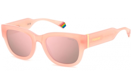 Gafas de Sol - Polaroid - PLD 6213/S/X - 35J (JQ) PINK // ROSE GOLD MULTILAYER POLARIZED