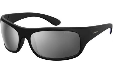 Sunglasses - Polaroid - 07886 - 003 (EX) MATTE BLACK // GREY SILVER MIRROR POLARIZED