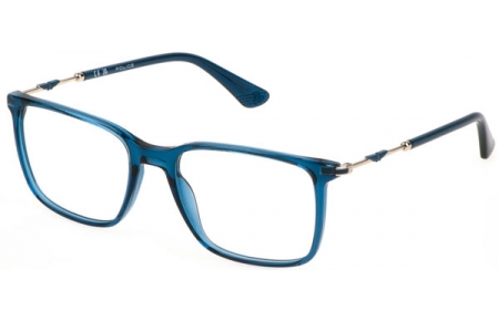 Gafas Junior - Police Junior - VK133 - 0AGQ  SHINY TRANSPARENT BLUE