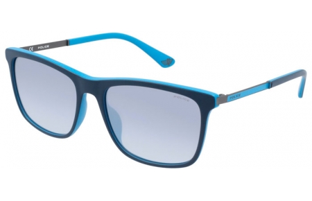 Gafas de Sol - Police - SPLA56 - WTRX  BLUE TURQUOISE // GREY GRADIENT BLUE MIRROR