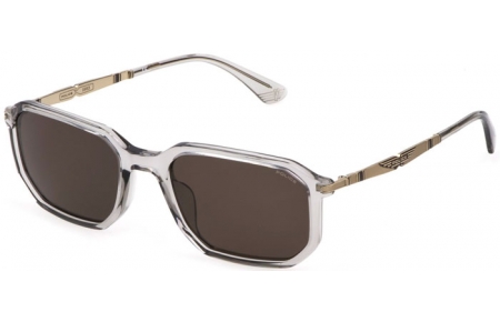 Gafas de Sol - Police - SPLF67 - 03GU  TRANSPARENT GREY // BROWN