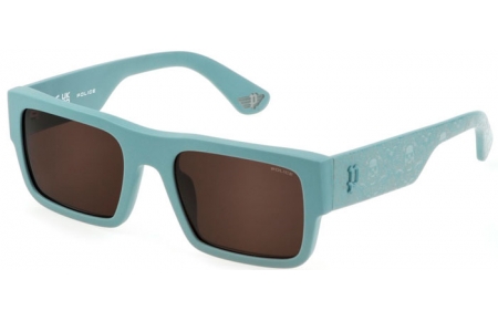 Gafas de Sol - Police - SPLL12 - 0M81  AZURE // BROWN