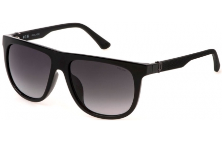 Lunettes de soleil - Police - SPLN33 - 0Z42  SHINY BLACK // SMOKE GRADIENT
