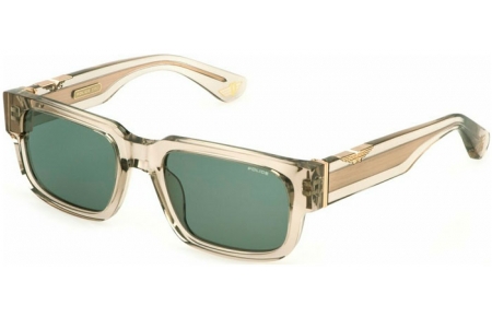 Lunettes de soleil - Police - SPLP24 - 06S9  SHINY KHAKI GREEN // GREY GREEN
