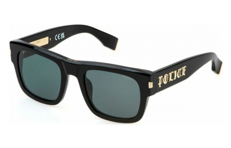 Gafas de Sol - Police - SPLP33E - 700Y  SHINY BLACK // GREY GREEN