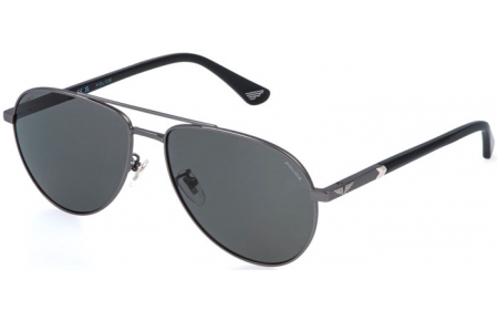 Gafas de Sol - Police - SPLR77 - 613P  MATTE RUTHENIUM // SMOKE POLARIZED
