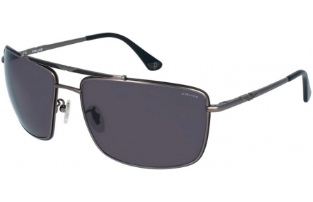 Gafas de Sol - Police - SPL965 - 08H5  MATTE GUNMETAL MATTE BLACK // GREY