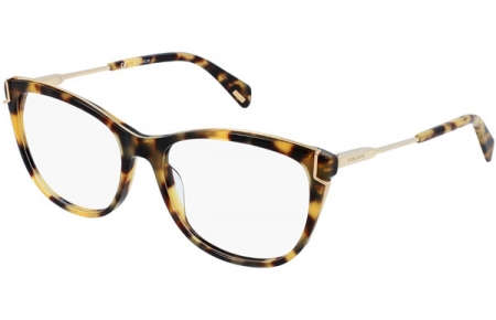 Lunettes de vue - Police - VPLA90 - 0777  BROWN HONEY HAVANA