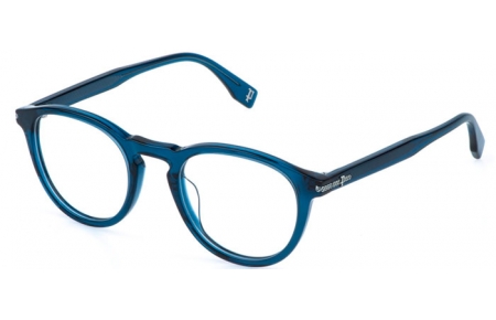 Frames - Police - VPLR63 - 06SB  SHINY TRANSPARENT BLUE