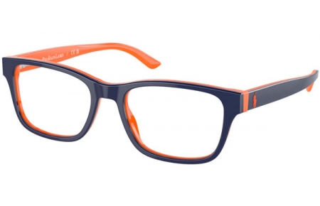 Frames Junior - POLO Ralph Lauren Junior - PP8534 - 6144  SHINY BLUE ON ORANGE