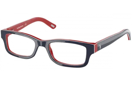 Gafas Junior - POLO Ralph Lauren Junior - PP8518  - 5711 SHINY BLUE ON WHITE RED