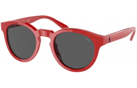 Lunettes de soleil - POLO Ralph Lauren - PH4184 - 525787 SHINY RED // GREY