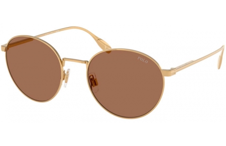 Sunglasses - POLO Ralph Lauren - PH3158 - 941173  SHINY GOLD // DARK BROWN
