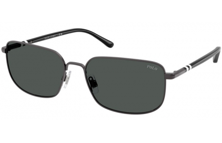 Gafas de Sol - POLO Ralph Lauren - PH3159 - 947987  SEMI SHINY DARK GUNMETAL // DARK GREY